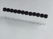 12 Vials with Tops